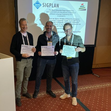 2023 SLE MIP Award for Tijs van der Storm et al (with focal area).