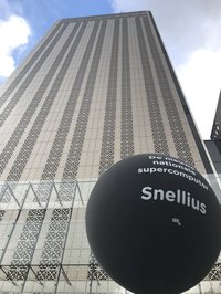 De Snellius supercomputer huist in de Amsterdam Data Tower op het Amsterdam Science Park