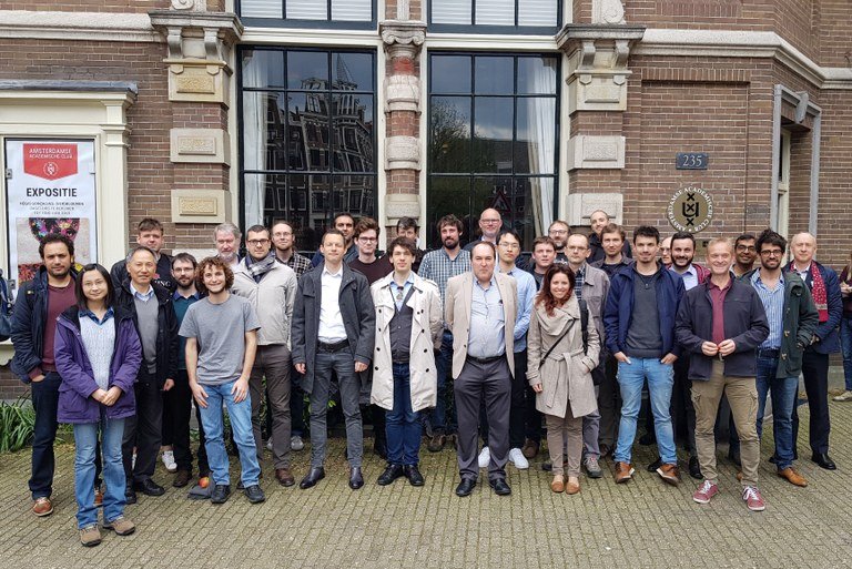The VECMA Consortium in 2019 in Amsterdam. Picture: VECMA.