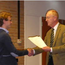Arnoud den Boer wins Gijs de Leve prize