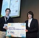 Poster Award for Willem Haverkort at Physics@FOM congress