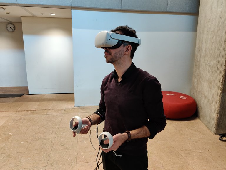 Experiment in virtual reality