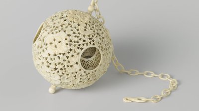 Chinese puzzle ball. Picture: Rijksmuseum