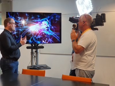 Sander Bohté interviewed on his research by Nieuwsuur.