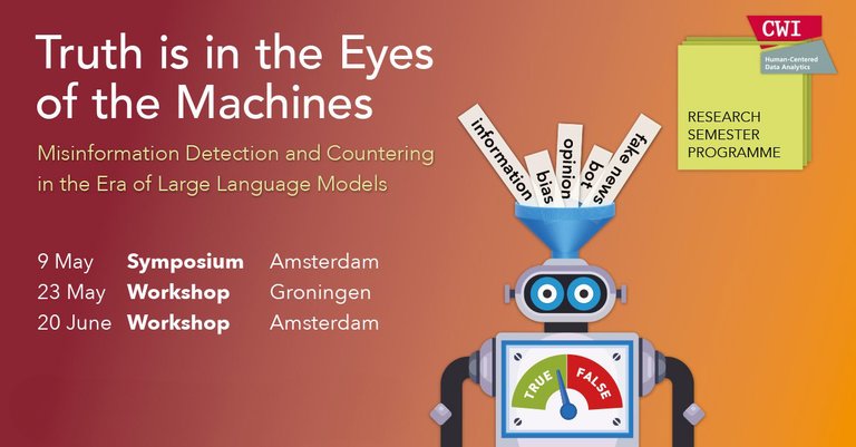 Info banner Truth in the Eyes of the Machines