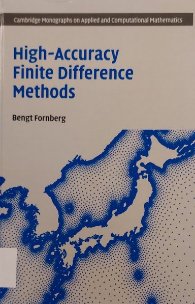 Book cover "High-accuracy finite difference methods