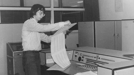Historical picture of an X1 with Geert Rolf. Picture: Geert Rolf