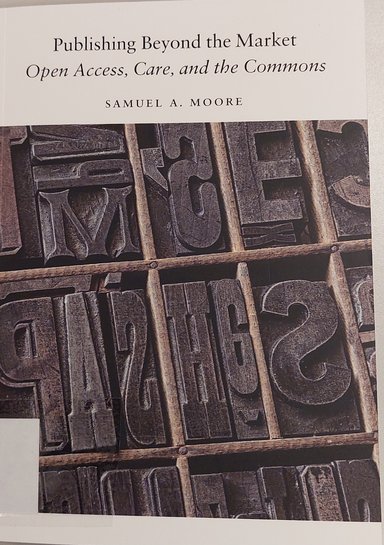 Book cover "Publishing beyond the market"