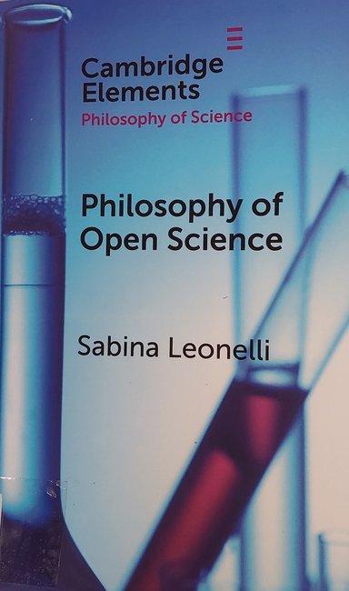 Book cover "The philosophy of open access"'
