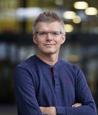 portrait of Stochastics group leader Bert Zwart