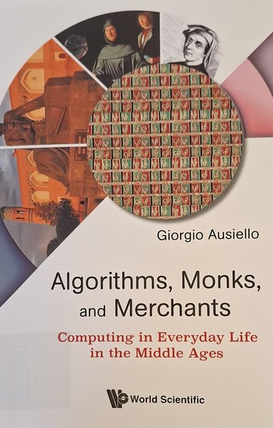 Book cover "Algorithms, monks and merchants"