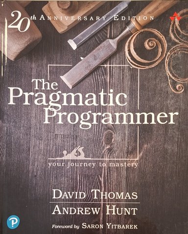 Book cover "The pragmatic programmer"