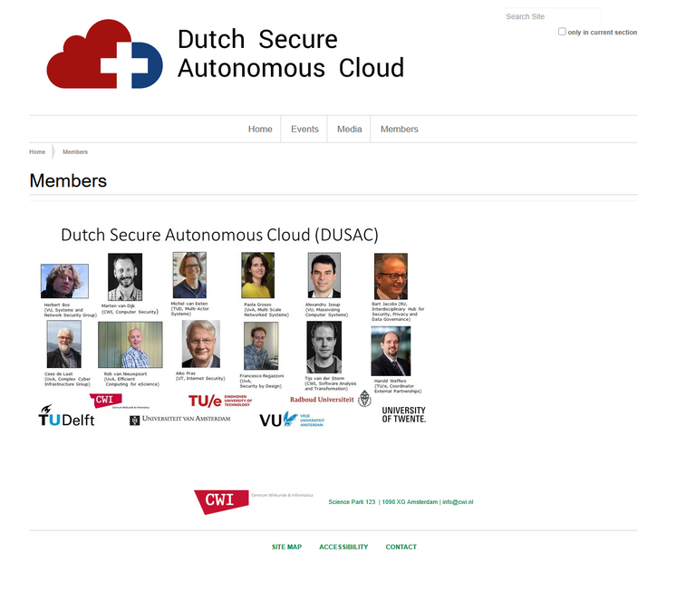 dusac.nl members page