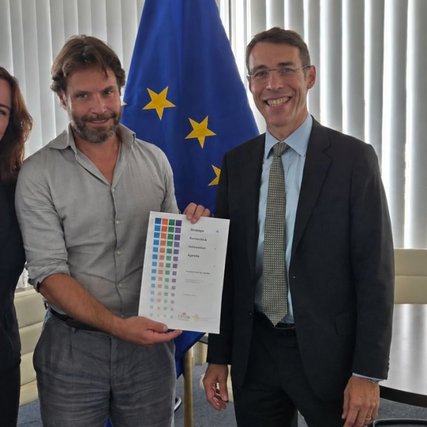 Presentation of the SRIA to Thibaut Kleiner